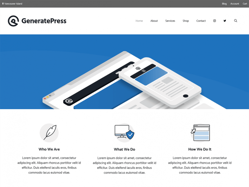 WordPress GeneratePress テーマのブログリニューアル