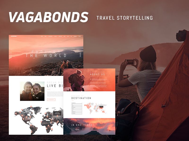 Vagabonds | Personal Travel & Lifestyle Blog WordPress Theme