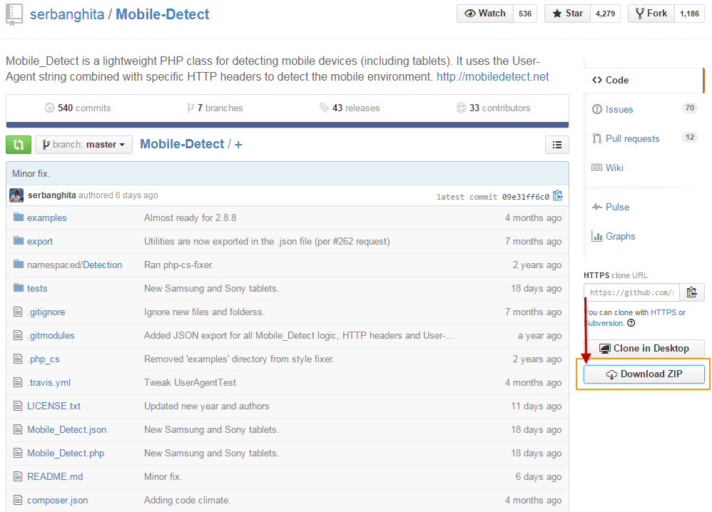 Mobile Detect Download