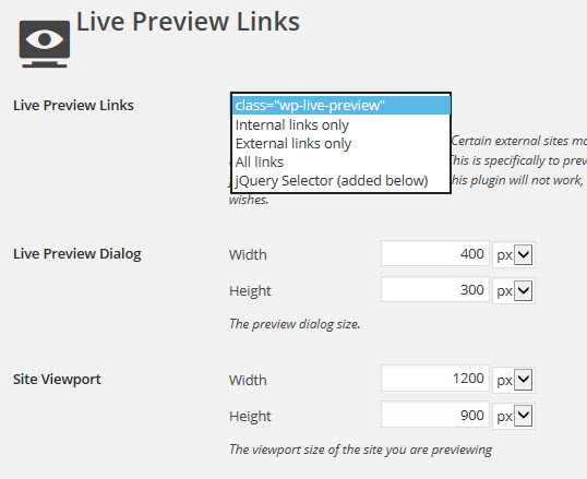 Live Preview Links in WordPress - WordPress リンクのリアルタイムプレビュー
