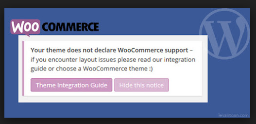 'Your theme does not declare WooCommerce support' 메시지 해결하기 9