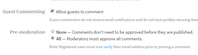 Guest Commenting  - 非ログインユーザのコメントを許可