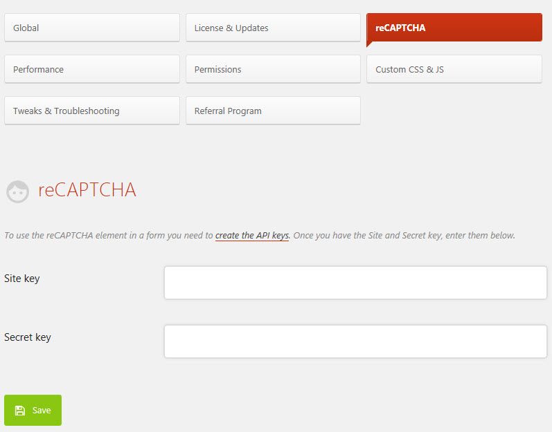 Contact Form 7 / QuformでreCAPTCHAを使用する6
