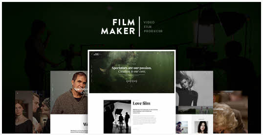 FilmMaker WordPress Theme 필름 메이커 워드프레스 테마