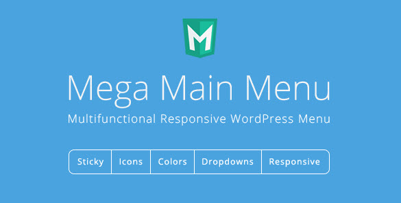WordPress Mega Main Menu Pluginメガメニュープラグイン