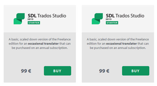 [翻訳] SDL Trados Studio 2015体験版ダウンロード