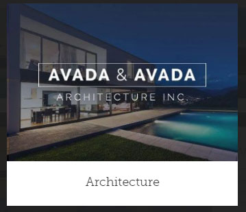 Avada Architectureデモ