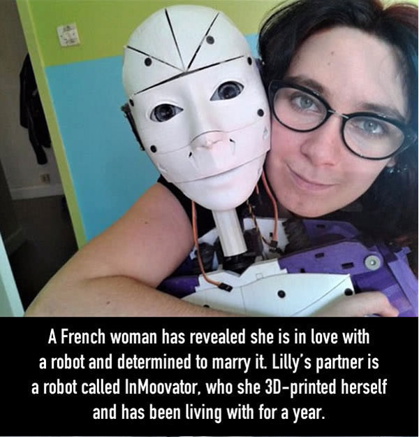 [ニュース]ロボットと結婚することを希望するフランスの女性3