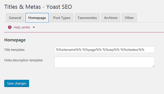 구글이나 네이버에 검색되는 사이트의 제목과 설명을 Yoast SEO에서 변경하기 2