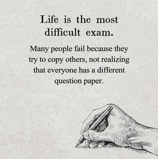 人生は最も困難なテストである1