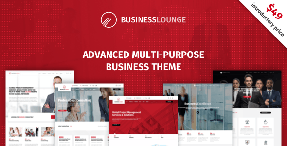A highly customizable theme created for all kinds of business, info, and service websites. Finish your project much faster with Business Lounge's 12 fully customizable home pages and many sub pages. Install, customize, create easily with the included powerful tools without touching a code - with no extra cost.