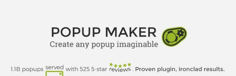 기능이 많은 유연한 워드프레스 팝업 플러그인 Popup Maker