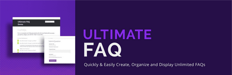워드프페스 FAQ 플러그인 - Ultimate FAQ