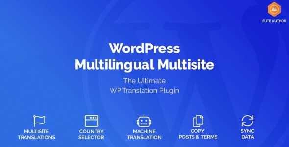 WordPress Multilingual Multisite 플러그인