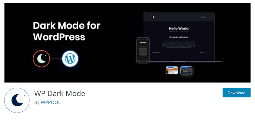 WordPress ダークモードプラグイン WP Dark Mode