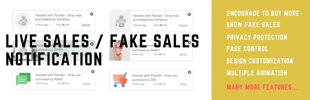 Live sales notification for WooCommerce (우커머스용 라이브 세일 알림) 플러그인