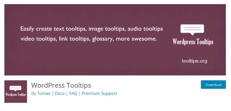 WordPress ツールチップ（Tooltip）の表示方法