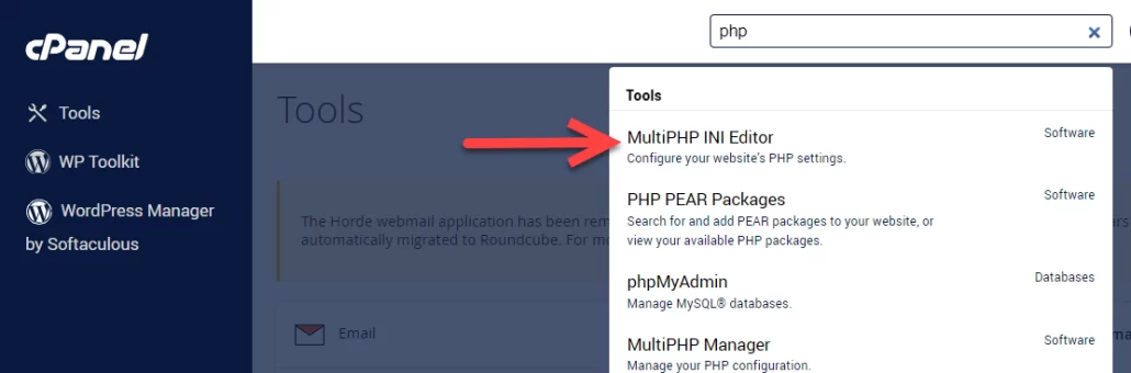 MultiPHP INI Editorを検索する