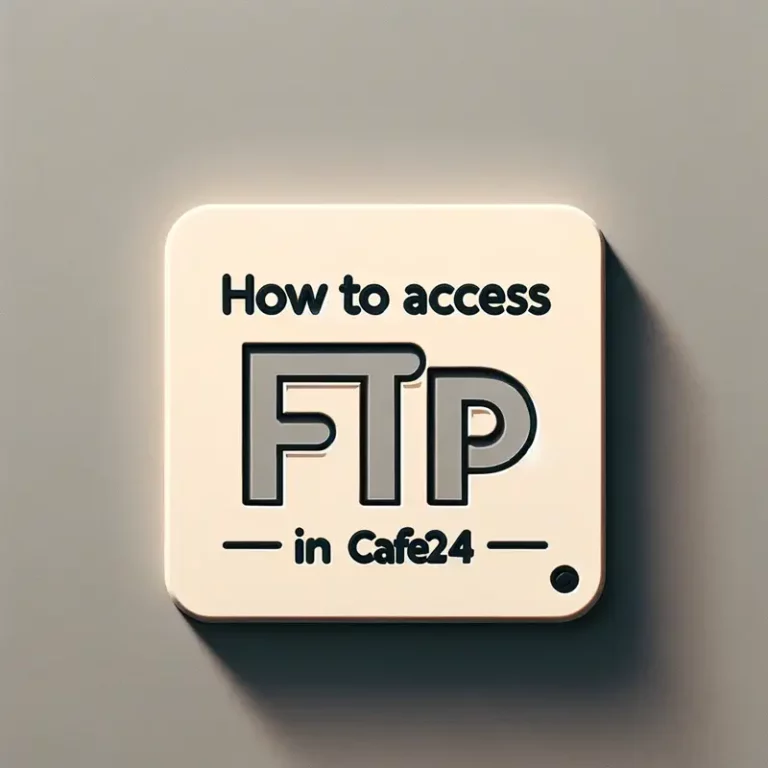 Cafe24 FTP接続方法(マネージド WordPress および10G光アウトバーンFullSSD +ホスティング）