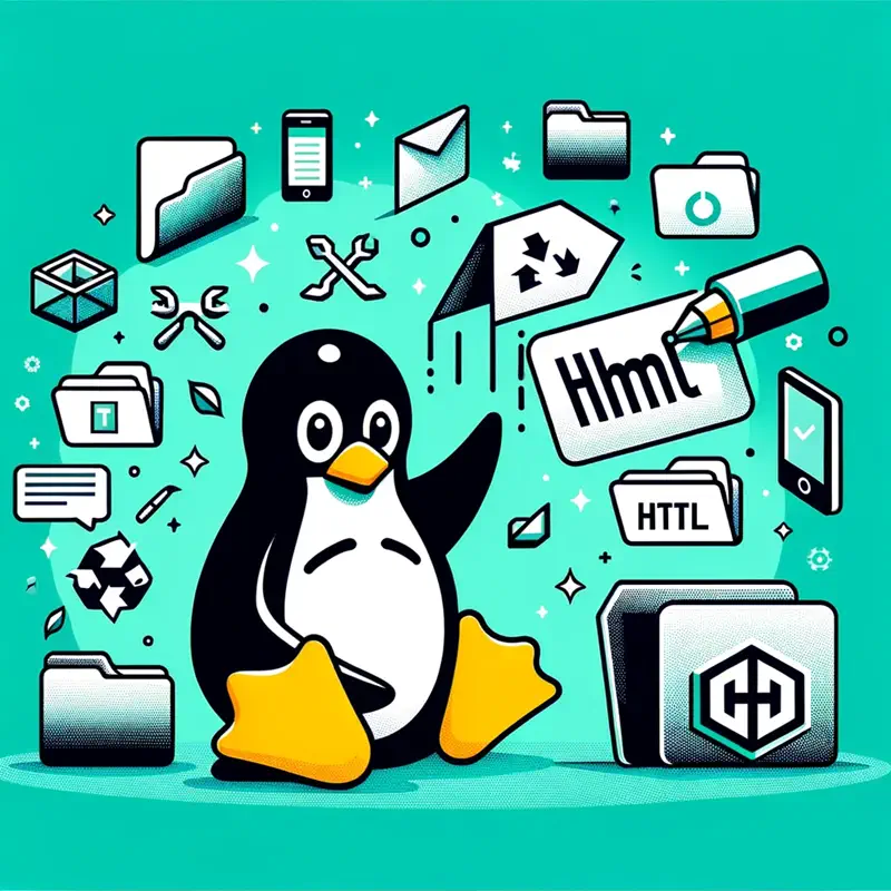 Linux（Linux）でサブディレクトリ内のすべてのHTMLファイルを削除する方法